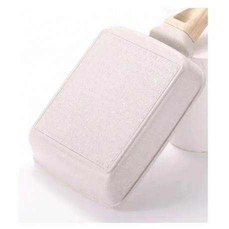 Антипригарная квадратная сковорода с лопаткой для завтрака-11