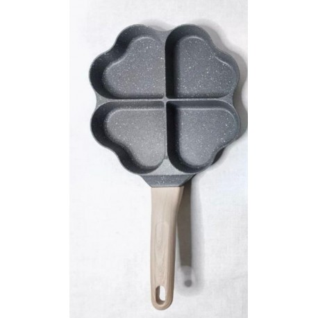 Антипригарная Сковорода для завтрака в форме сердца  оптом-3