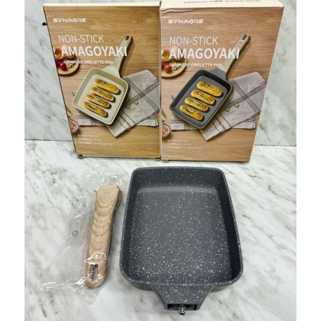 Сковорода  SyNmore NON-STICK TAMAGOYAKI с керамическим покрытием и съемной ручкой  оптом-4
