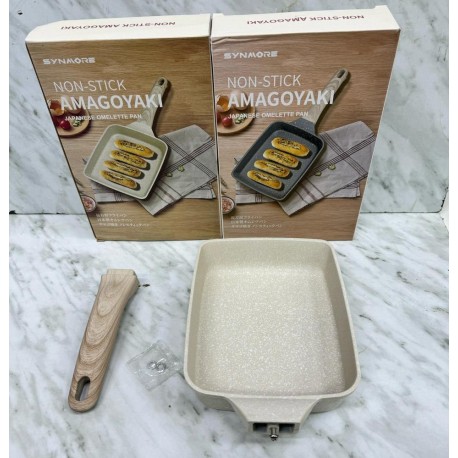 Сковорода  SyNmore NON-STICK TAMAGOYAKI с керамическим покрытием и съемной ручкой  оптом-6