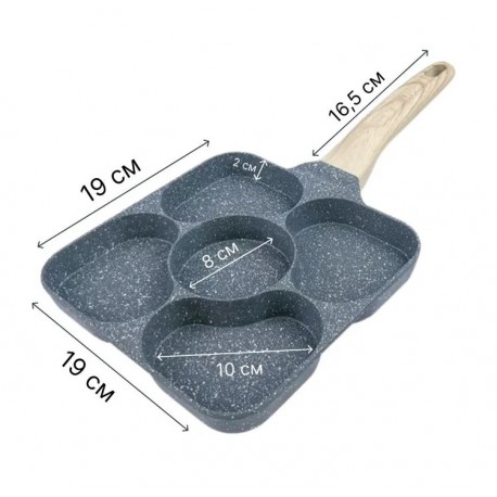 Мультифункциональная сковородка 5 в 1 Multi-Functional Frying Pan антипригарная-2