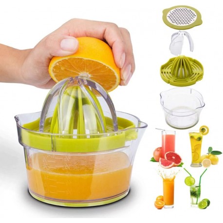 Многофункциональная ручная соковыжималка M000Z для цитрусовых 4 в 1  оптом-2