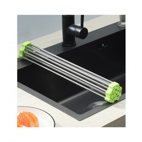 Сушилка складная для овощей и фруктов Multifunctional kitchen rack 34 х 47 см  оптом-6