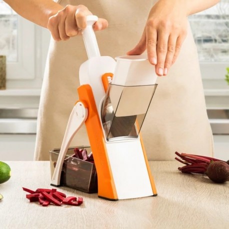 Мультислайсер тёрка для овощей Brava Spring Slicer  оптом-3