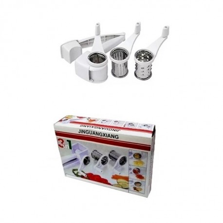 Ручная вращающаяся барабанная терка 3 в 1 JINGUANGXIANG  оптом-3