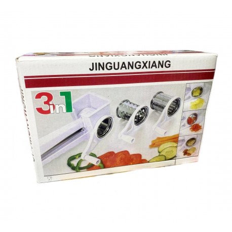 Ручная вращающаяся барабанная терка 3 в 1 JINGUANGXIANG  оптом-1