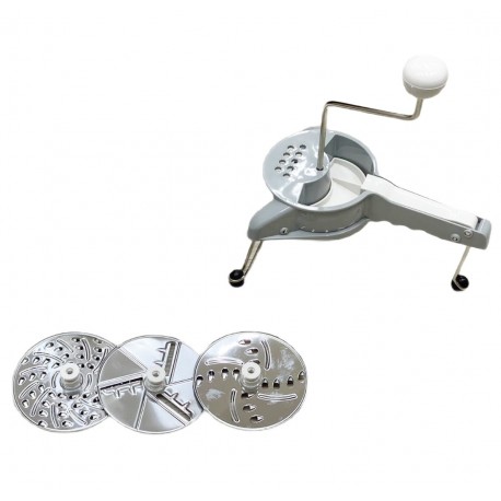 Терка механическая ручная из нержавеющей стали c 3 лезвиями  оптом