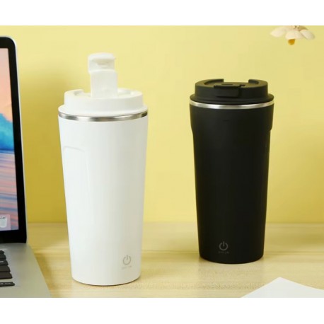 Беспроводная Термокружка магнитная, 400 мл для смешивания  оптом-6