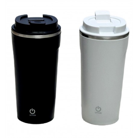 Беспроводная Термокружка магнитная, 400 мл для смешивания  оптом
