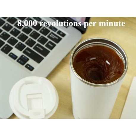 Беспроводная Термокружка магнитная, 400 мл для смешивания  оптом-8