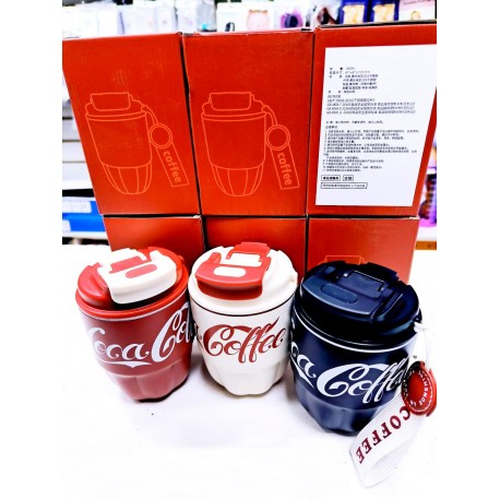 Кофейная Термокружка Coca Coffee 260 мл  оптом-4