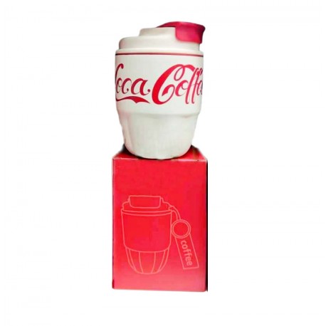 Кофейная Термокружка Coca Coffee 260 мл  оптом-2