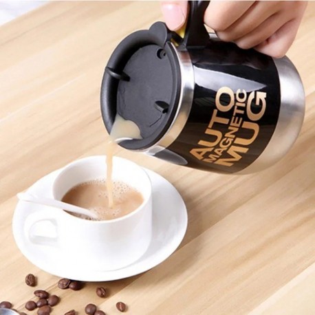 Самоперемешивающаяся кружка для кофе SELF Stirring MUG 400 мл  оптом-9