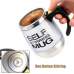 Самоперемешивающаяся кружка для кофе SELF Stirring MUG 400 мл