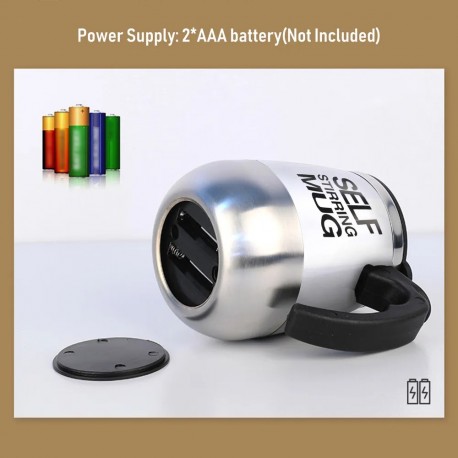 Самоперемешивающаяся кружка для кофе SELF Stirring MUG 400 мл  оптом-6