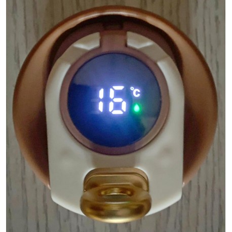 Термокружка COFFEE с датчиком температуры и термометром 500 мл  оптом-3