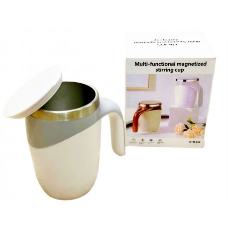 Термокружка Multi-Functional Magnetized Stirring Cup DTM-630 с автоматическим перемешиванием  380 мл  оптом-1