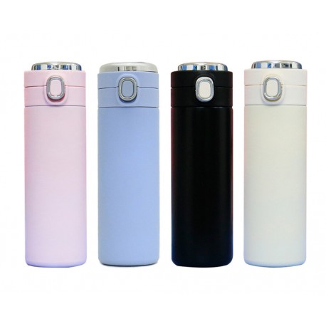 Компактный термос с датчиком температуры 400 мл  оптом-3