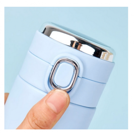 Компактный термос с датчиком температуры 400 мл  оптом-6