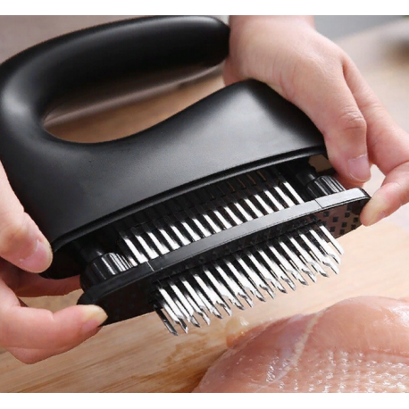 Тендерайзер для мяса с ручкой из нержавеющей стали  оптом-7