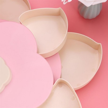 Менажница вращающаяся для сладостей, фруктов, орехов  оптом-5