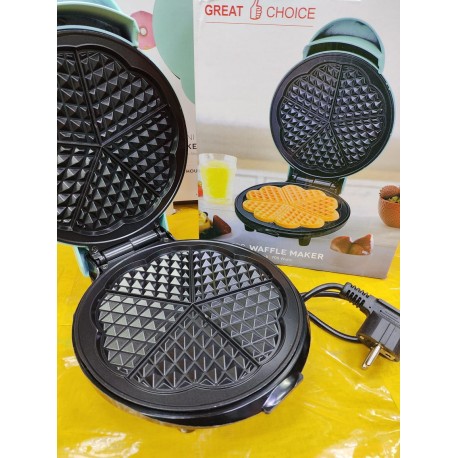 Электрическая Вафельница Сердечки антипригарное покрытие  оптом-4