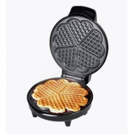 Электрическая Вафельница Сердечки антипригарное покрытие  оптом-3