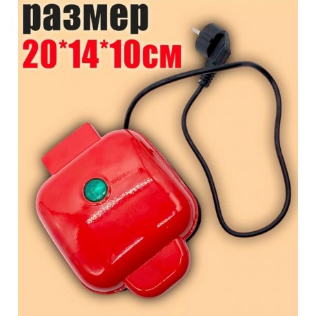 Мини-Вафельница электрическая GREAT CHOICE для сэндвичей и вафель  оптом-3