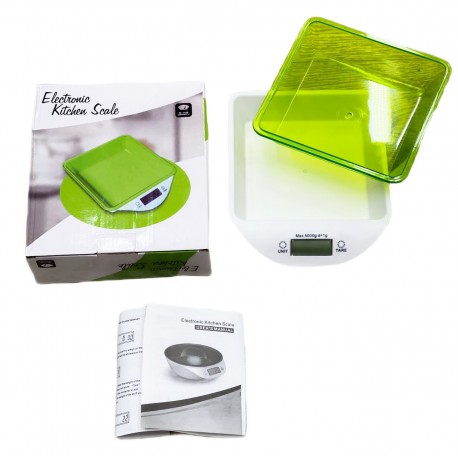 Электронные кухонные весы с чашей до 5 кг  оптом-6