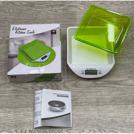 Электронные кухонные весы с чашей до 5 кг  оптом-7