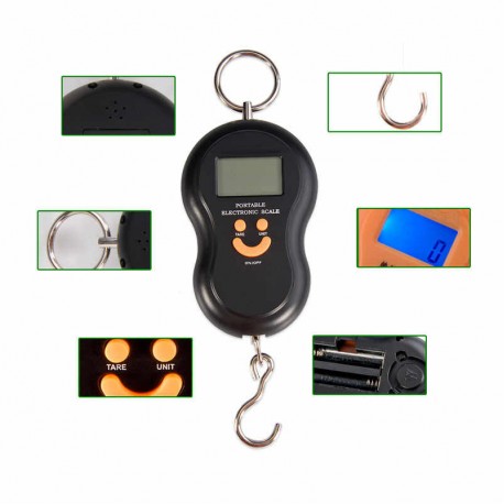 Портативные электронные весы Portable Electronic Scale  оптом-6