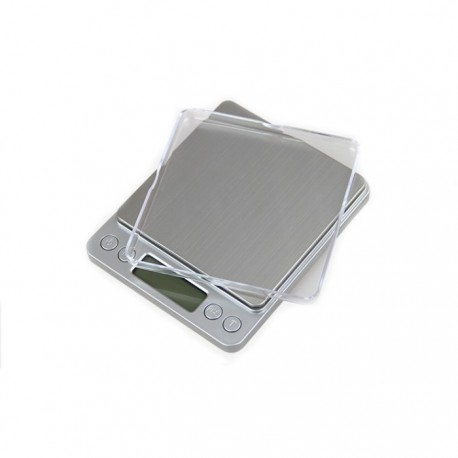 Профессиональные цифровые настольные весы с двумя прозрачными чашами  оптом-4