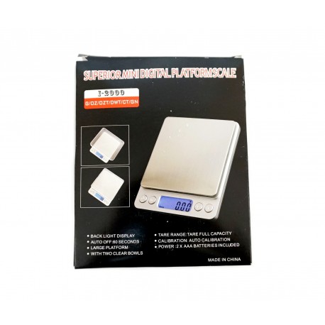 Профессиональные цифровые настольные весы с двумя прозрачными чашами  оптом-1