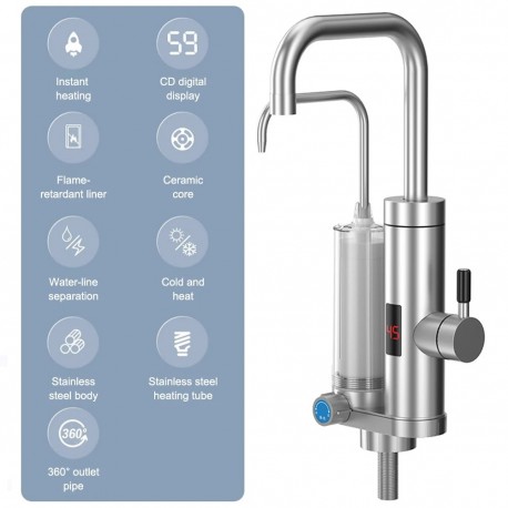 Многофункциональный смеситель ZSWK-D02 для подогрева и мойки посуды  оптом-4