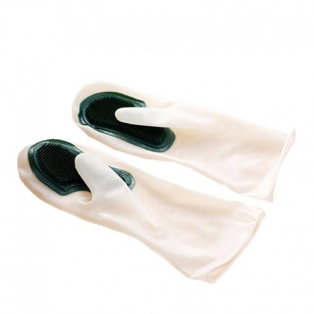 Волшебные силиконовые перчатки для мытья посуды 2 шт  оптом