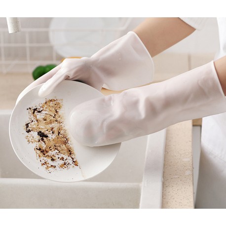 Волшебные силиконовые перчатки для мытья посуды 2 шт  оптом-7