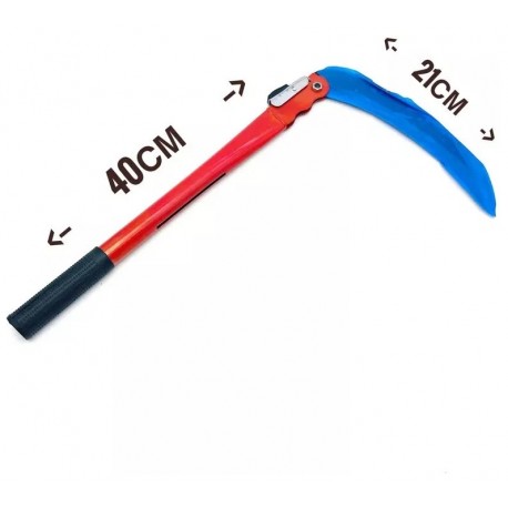 Коса складная ручная, длина 40 см  оптом-9