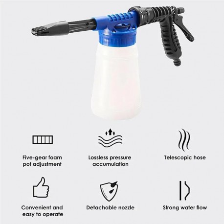 Садовый водяной распылитель-опрыскиватель Carwash Rocket  оптом-5