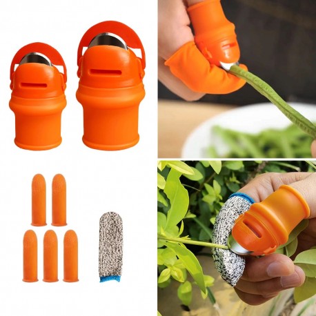 Силиконовый протектор для пальцев с лезвием  оптом-5