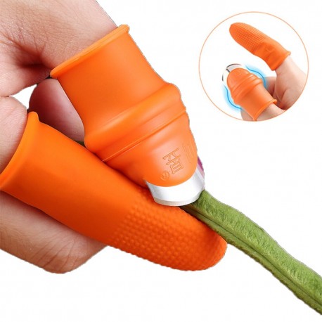 Силиконовый протектор для пальцев с лезвием  оптом-8