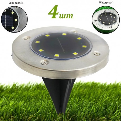 Набор уличных LED светильников на солнечной батарее 4 шт  оптом-4