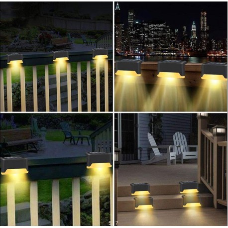 Набор уличных LED Светильников на солнечной батарее 8 шт  оптом-6