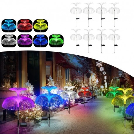 Садовый светильник МЕДУЗА на солнечной батарее для сада 2 шт  оптом-3