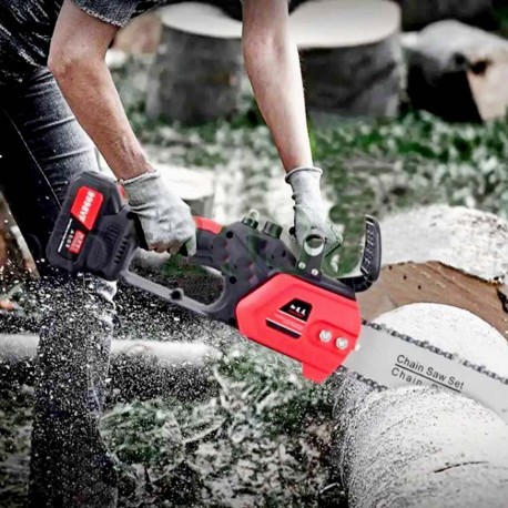 Аккумуляторная пила цепная Chain Saw 12 с 2 АКБ 48V  оптом-4