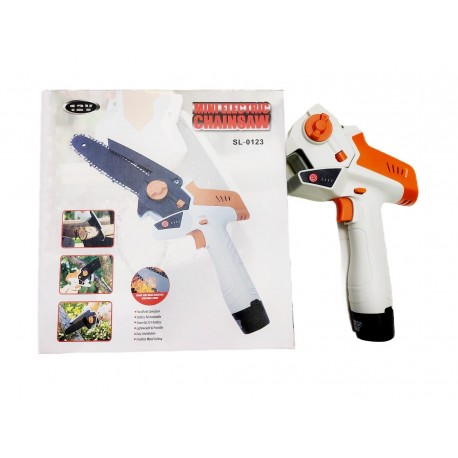 Электрическая цепная аккумуляторная пила MINI ELECTRIC CHAINSAW 800 Вт 12V 4600 оборотов  оптом