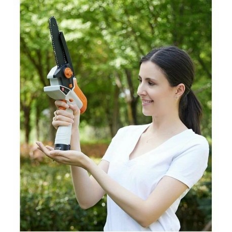 Электрическая цепная аккумуляторная пила MINI ELECTRIC CHAINSAW 800 Вт 12V 4600 оборотов  оптом-10