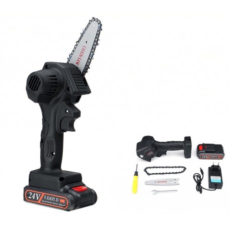 Электрическая цепная мини-пила MINI ELECTRIC CHAINSAW 24В  оптом-1