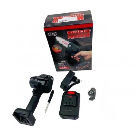 Портативная мини-цепная пила на аккумуляторе 24В для сада  оптом-10