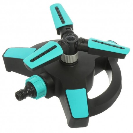 Разбрызгиватель трехлистовой, вращающийся для полива газона-1