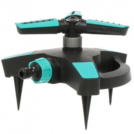 Разбрызгиватель трехлистовой, вращающийся для полива газона-2